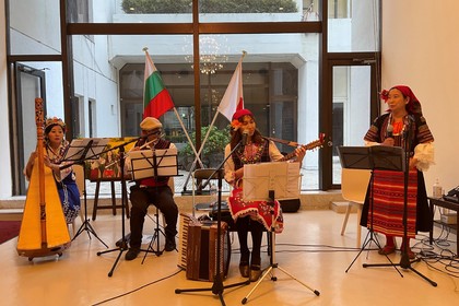 Отбелязване на Деня на независимостта в Посолството на Република България в Токио с фолклорен концерт
